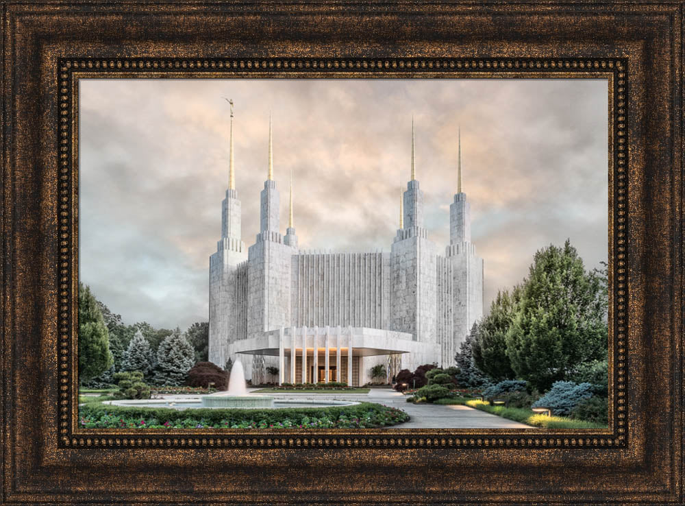 Washington DC Temple - Chrome Series