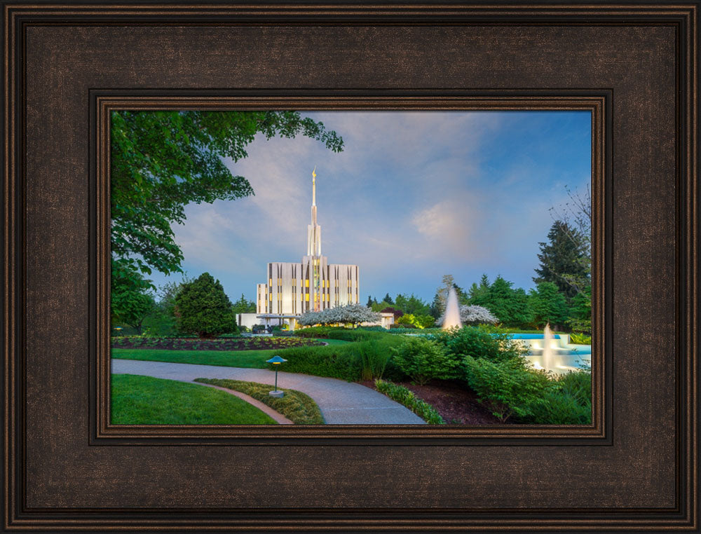 Seattle Temple - Fountains