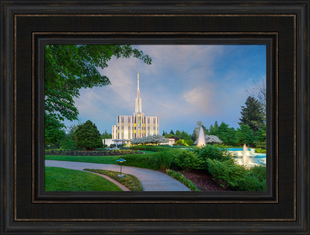 Seattle Temple - Fountains