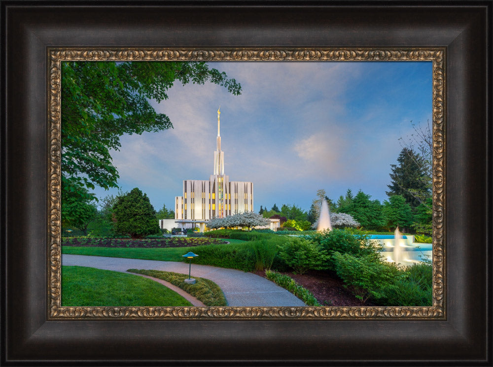 Seattle Temple - Fountains