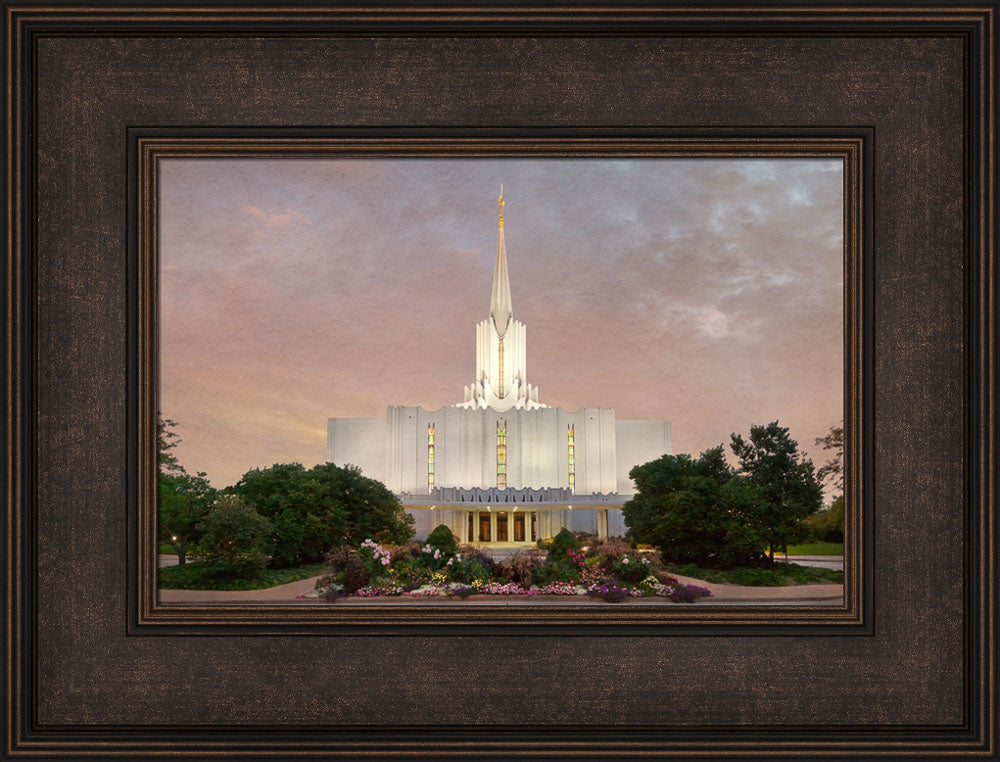 Jordan River Temple - Evening