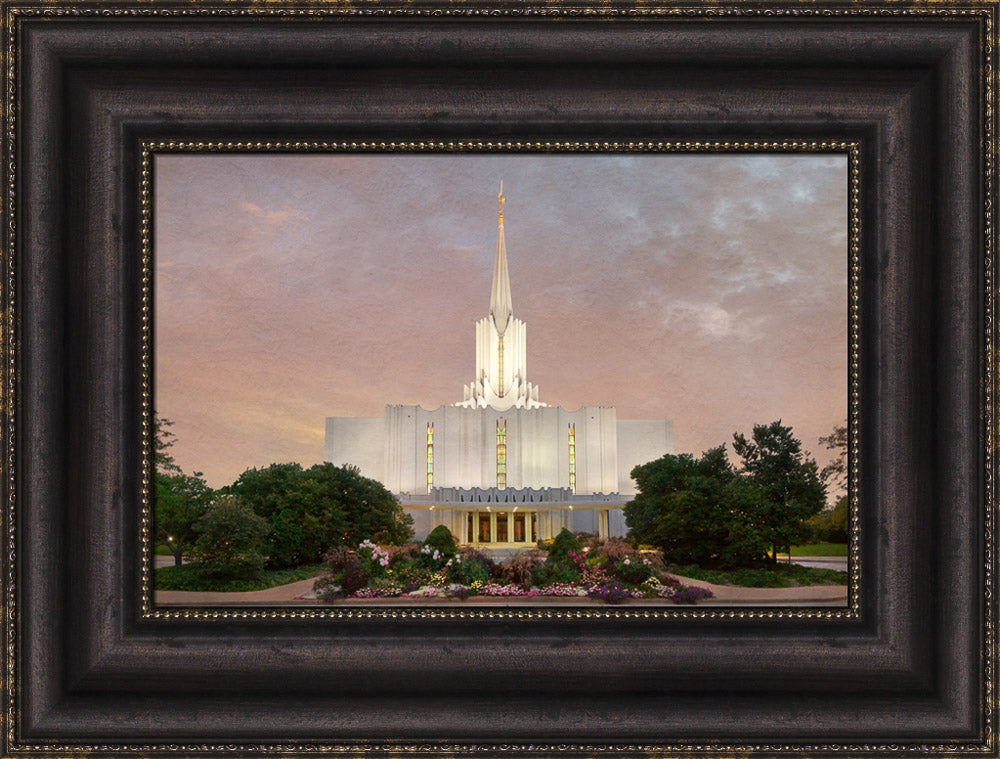Jordan River Temple - Evening