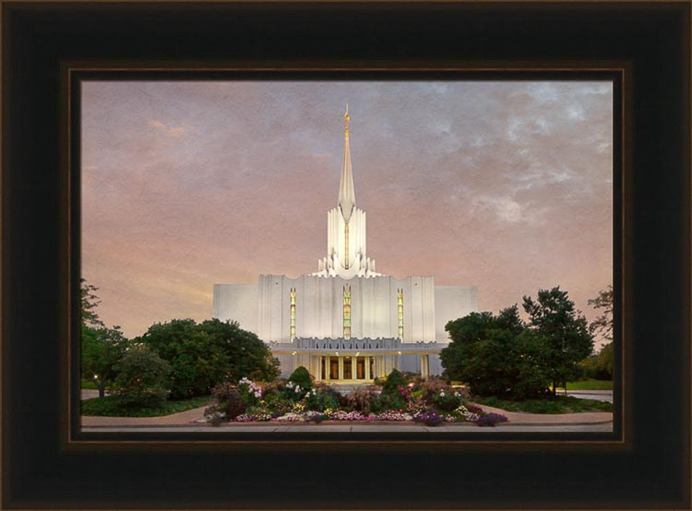 Jordan River Temple - Evening