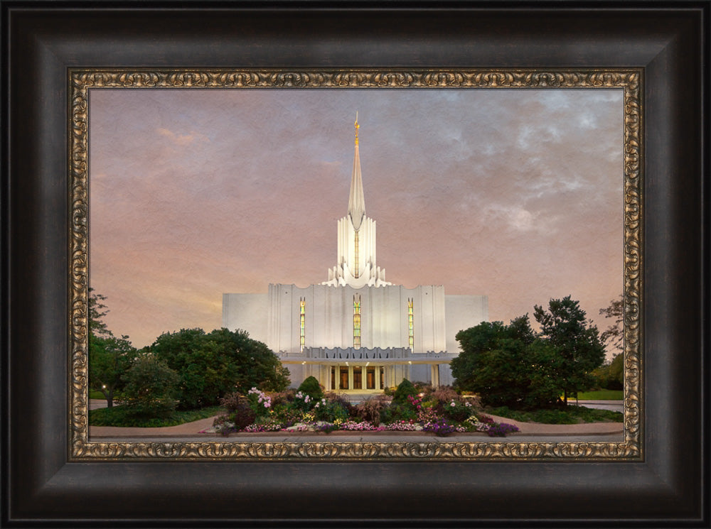 Jordan River Temple - Evening