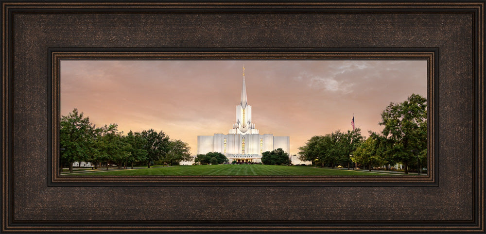 Jordan River Temple - Evening Panoramic