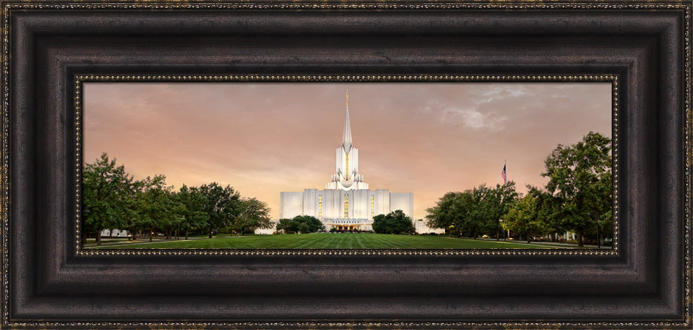Jordan River Temple - Evening Panoramic