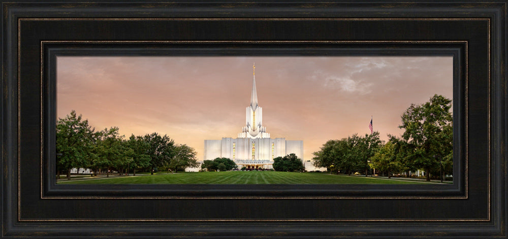 Jordan River Temple - Evening Panoramic