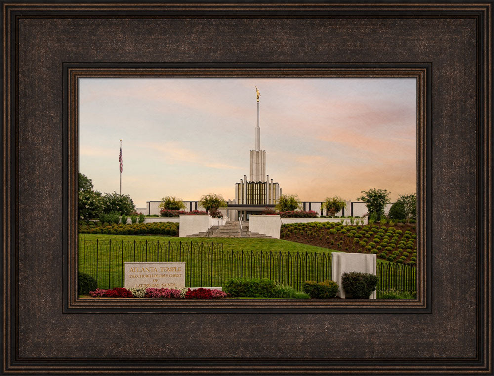 Atlanta Temple - Summer Morning