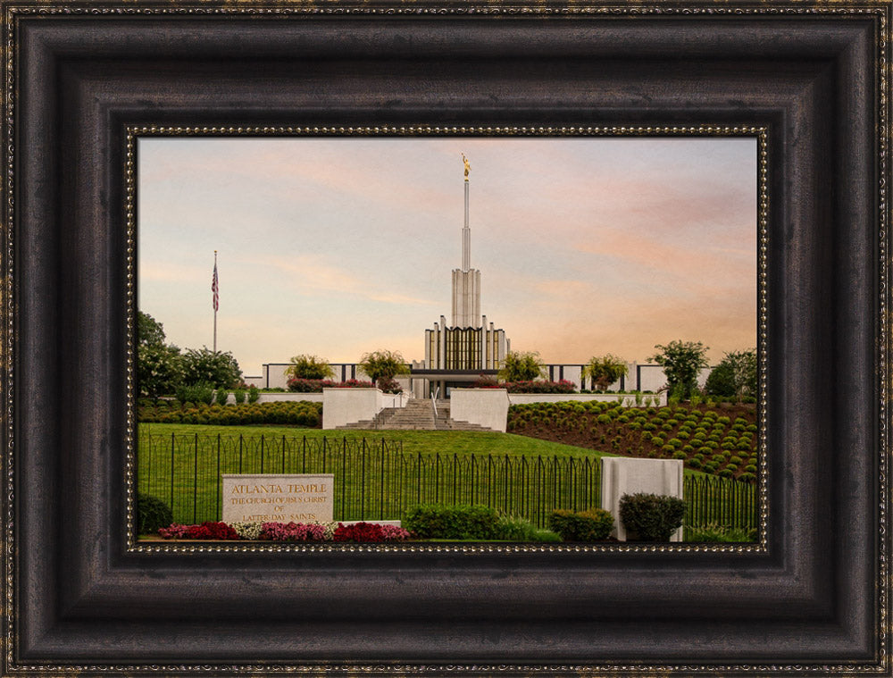 Atlanta Temple - Summer Morning