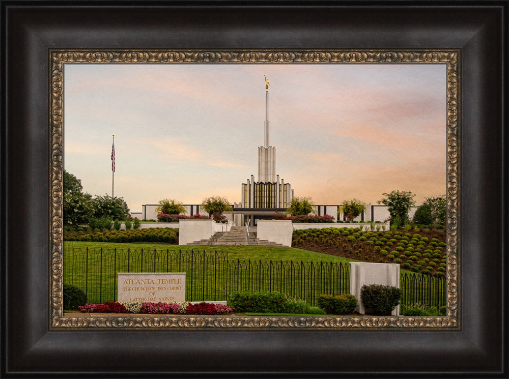 Atlanta Temple - Summer Morning