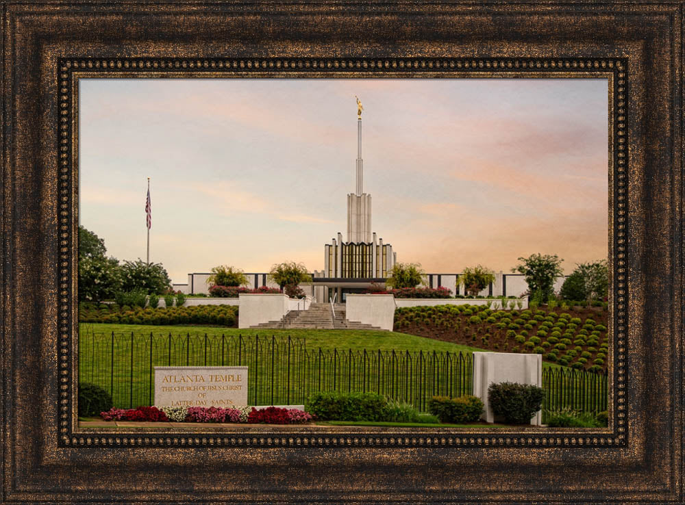 Atlanta Temple - Summer Morning
