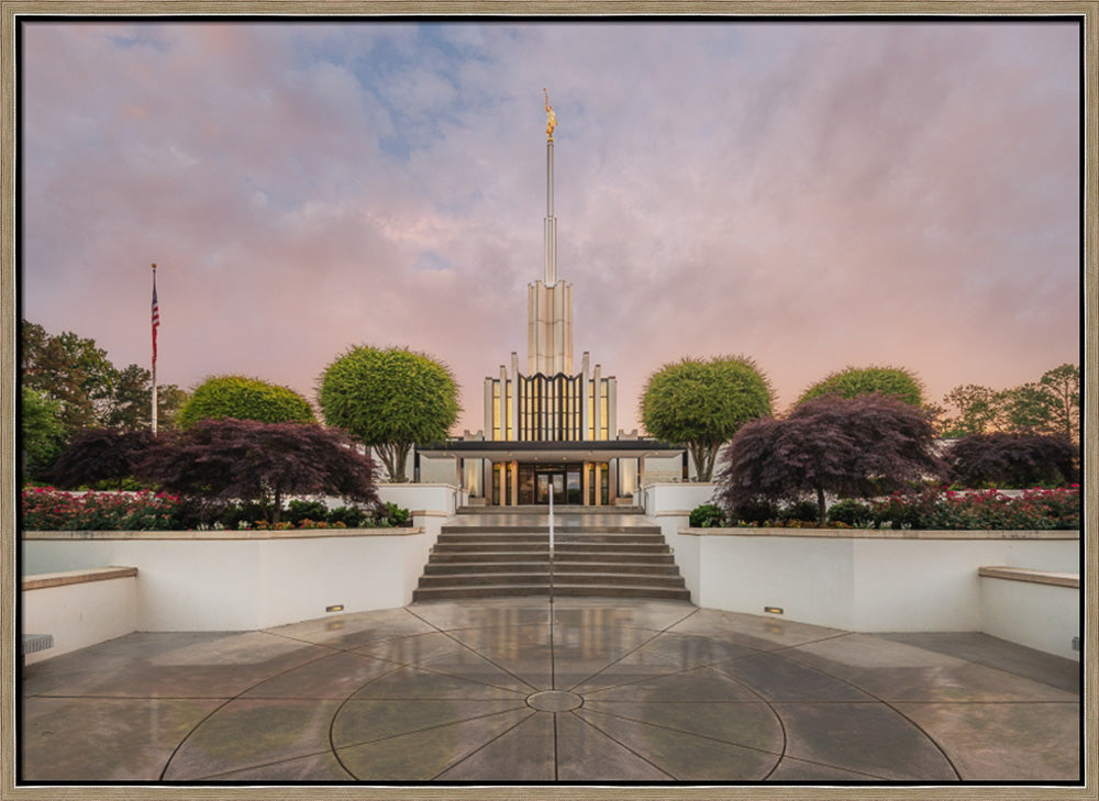 Atlanta Georgia Temple - Covenant Path by Robert A Boyd
