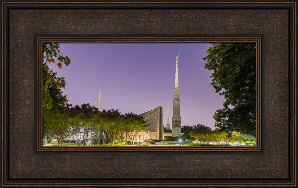 Dallas Temple - Purple Morning