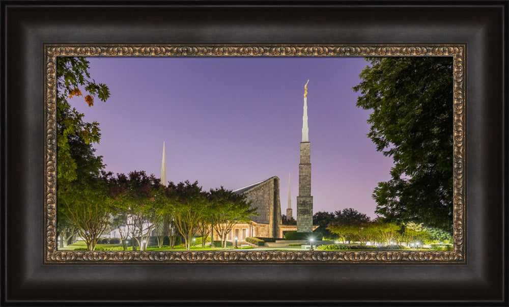 Dallas Temple - Purple Morning