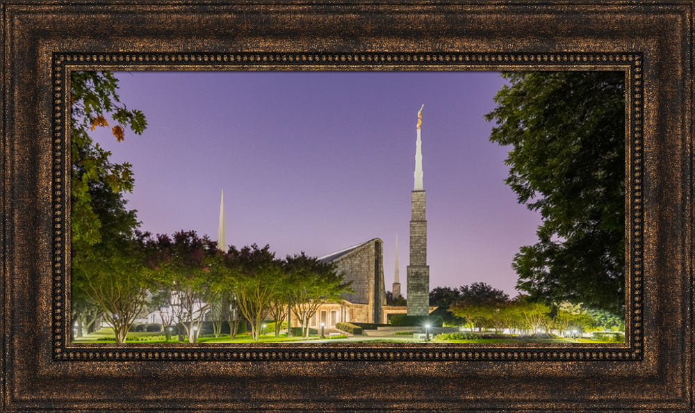 Dallas Temple - Purple Morning