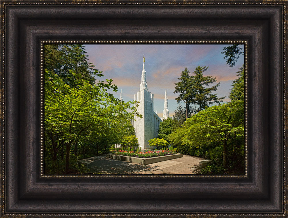 Portland Temple - Springtime