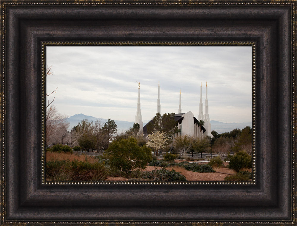 Las Vegas Temple - Desertscape