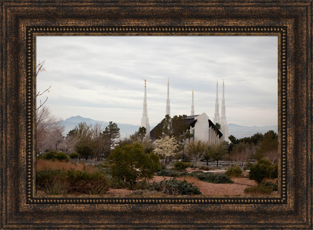 Las Vegas Temple - Desertscape