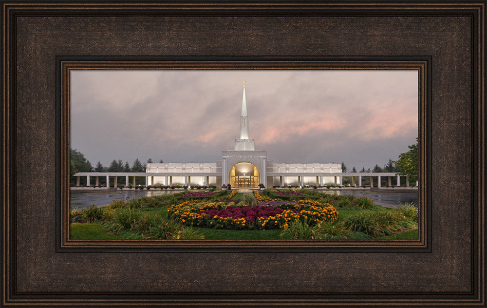 Toronto Temple - Autumn Sky