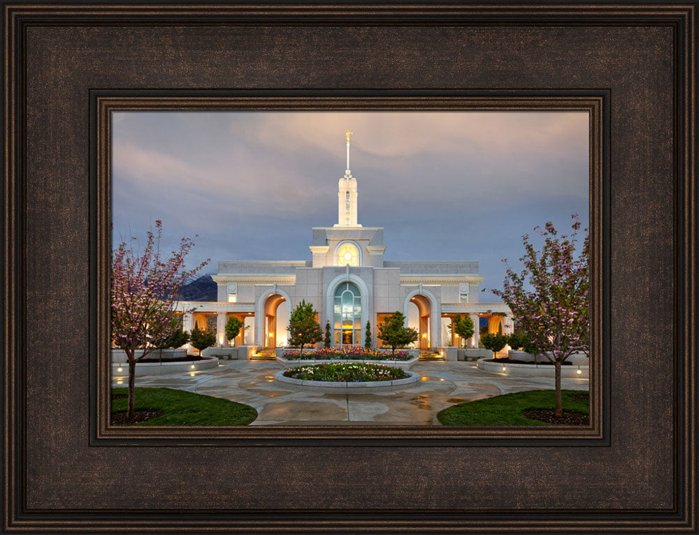 Mt Timpanogos Temple - Eventide