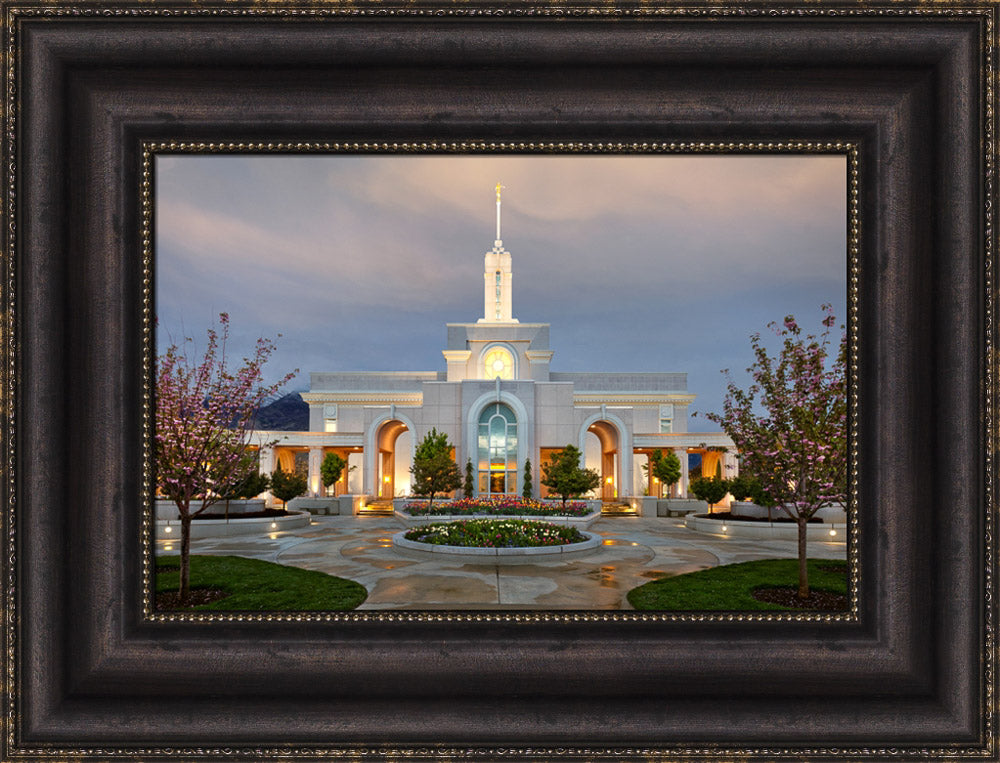 Mt Timpanogos Temple - Eventide