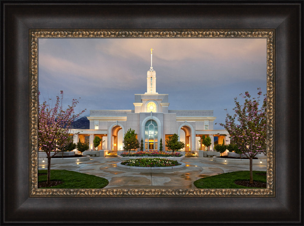 Mt Timpanogos Temple - Eventide