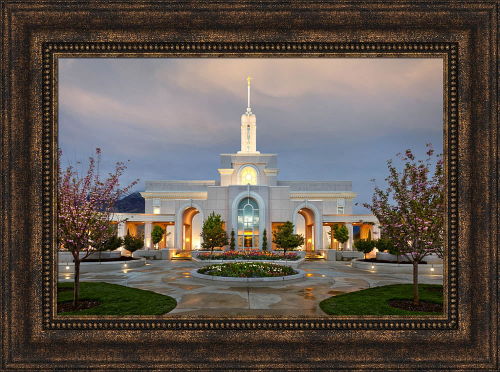 Mt Timpanogos Temple - Eventide
