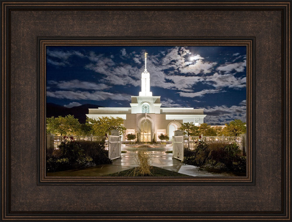 Mt Timpanogos Temple - Moonlight