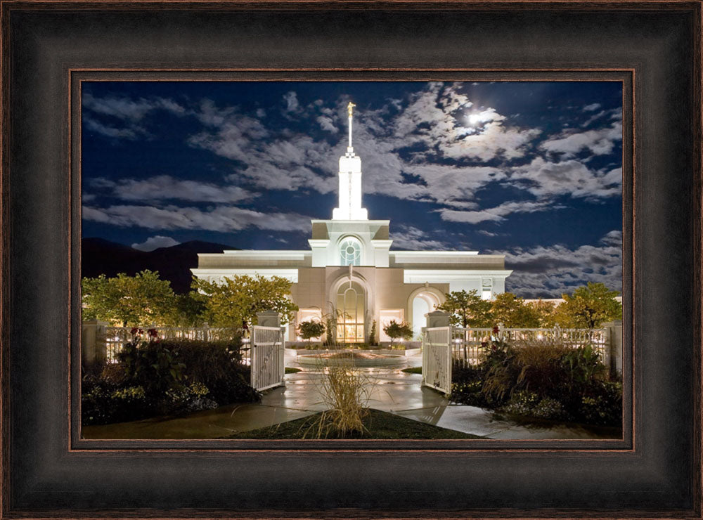 Mt Timpanogos Temple - Moonlight