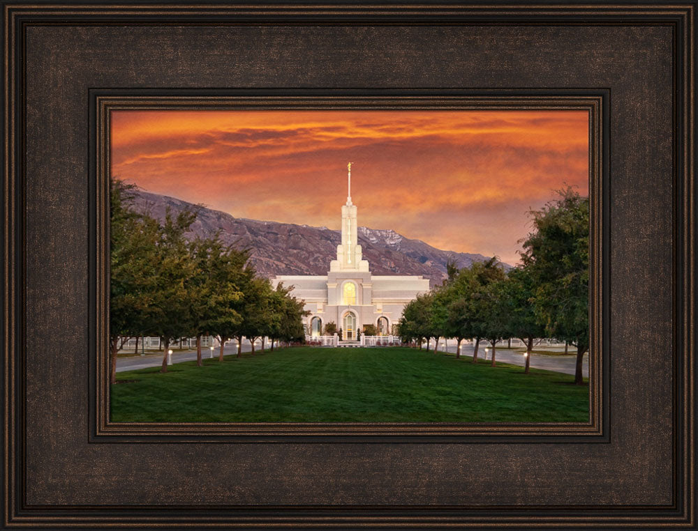 Mt Timpanogos Temple - Sunrise