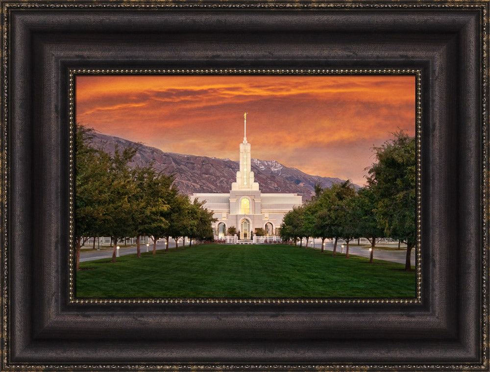 Mt Timpanogos Temple - Sunrise