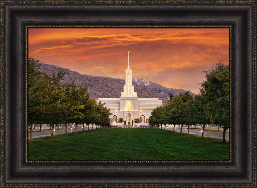Mt Timpanogos Temple - Sunrise