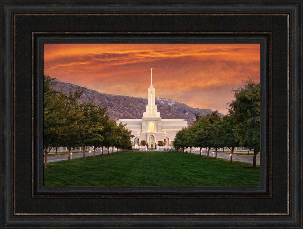 Mt Timpanogos Temple - Sunrise