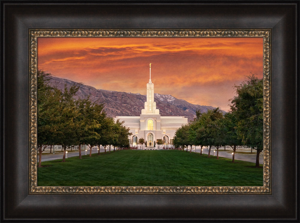Mt Timpanogos Temple - Sunrise