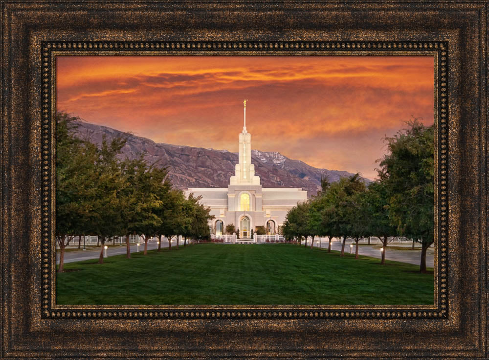 Mt Timpanogos Temple - Sunrise
