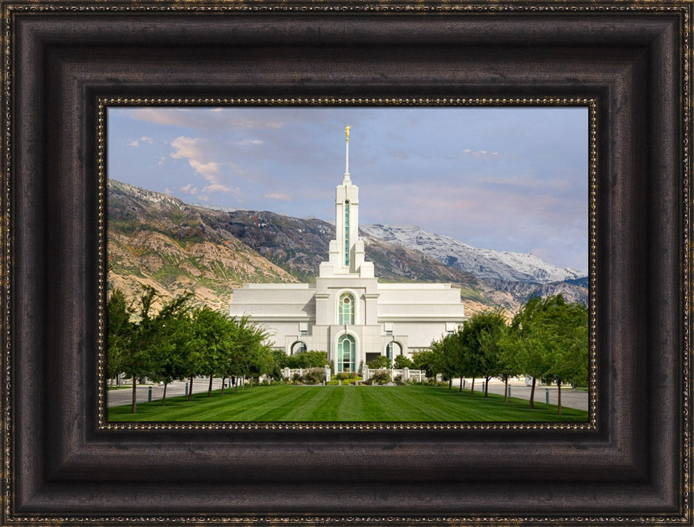 Mt Timpanogos Temple - September Mountain