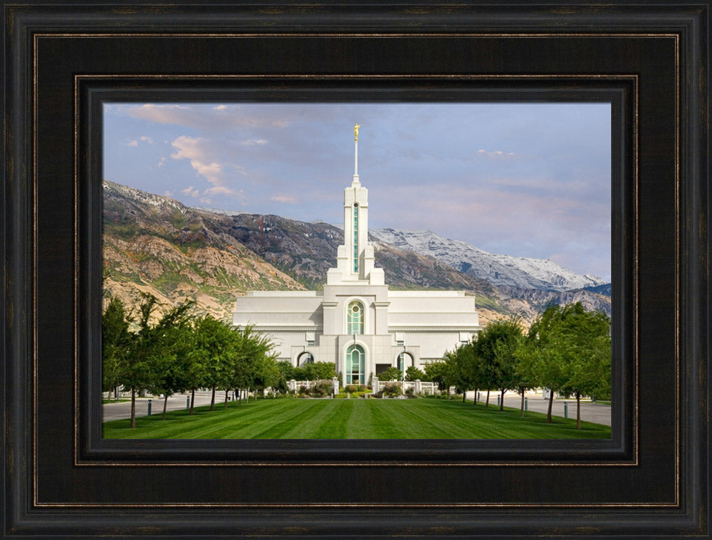 Mt Timpanogos Temple - September Mountain