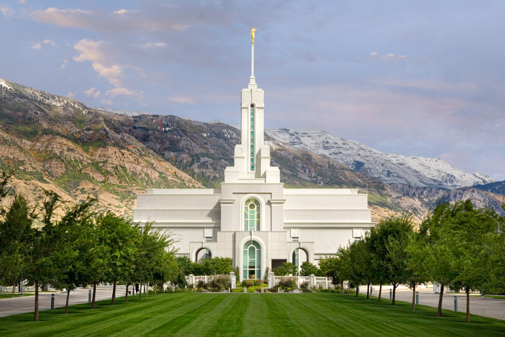 Mt Timpanogos Temple - September Mountain