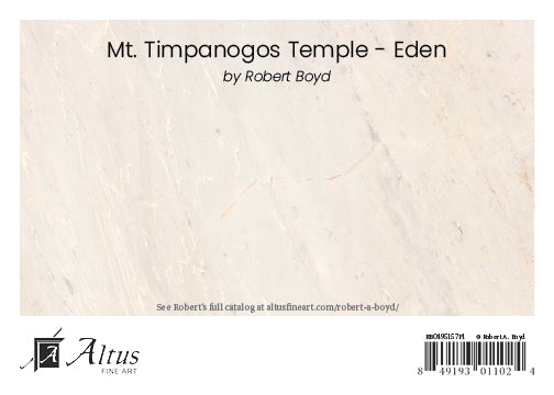 Mt Timpanogos Temple - Eden by Robert A Boyd
