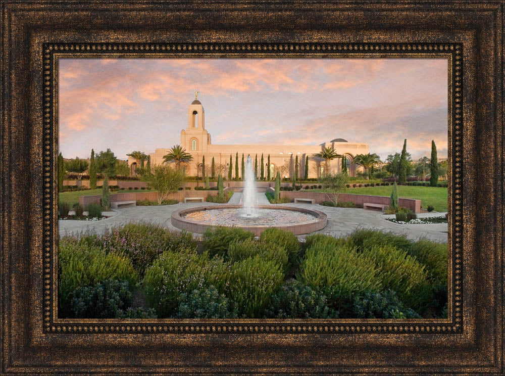 Newport Beach Temple - Fountain