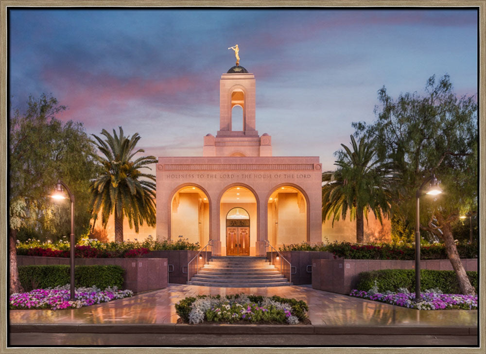 Newport Beach Temple - Covenant Path Series by Robert A Boyd