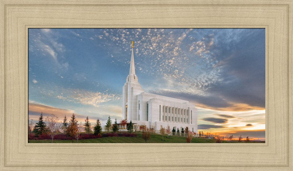 Rexburg Temple - Radiant Alabaster Panoramic