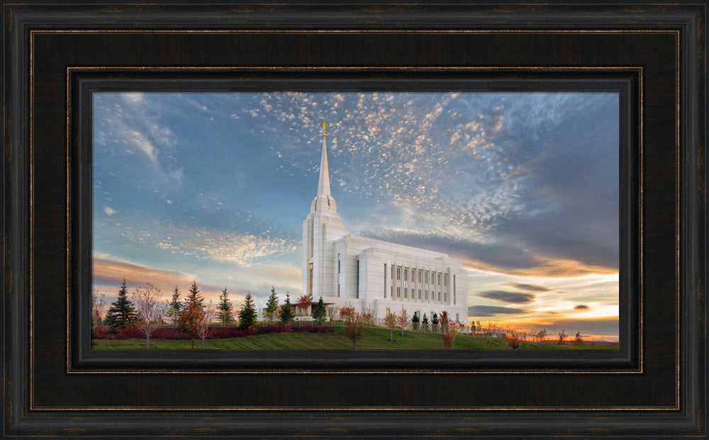 Rexburg Temple - Radiant Alabaster Panoramic