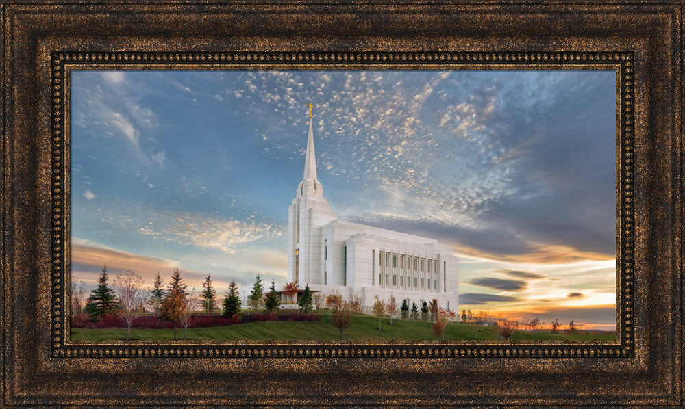 Rexburg Temple - Radiant Alabaster Panoramic