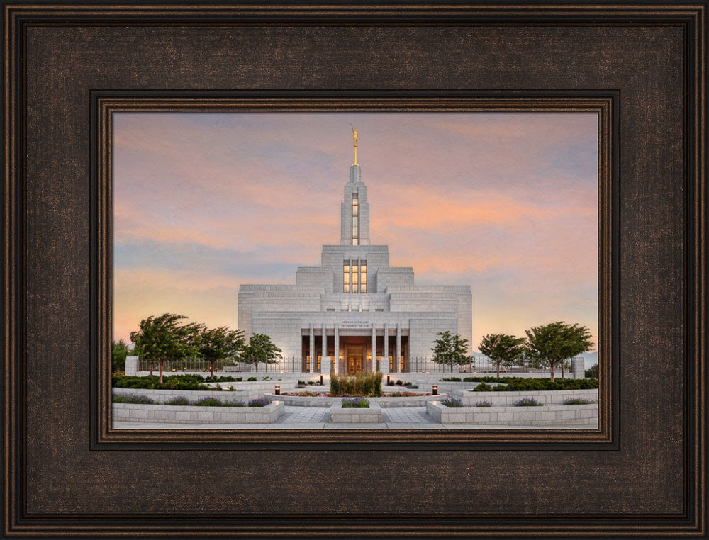 Draper Temple - Sunrise