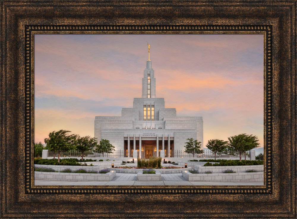 Draper Temple - Sunrise