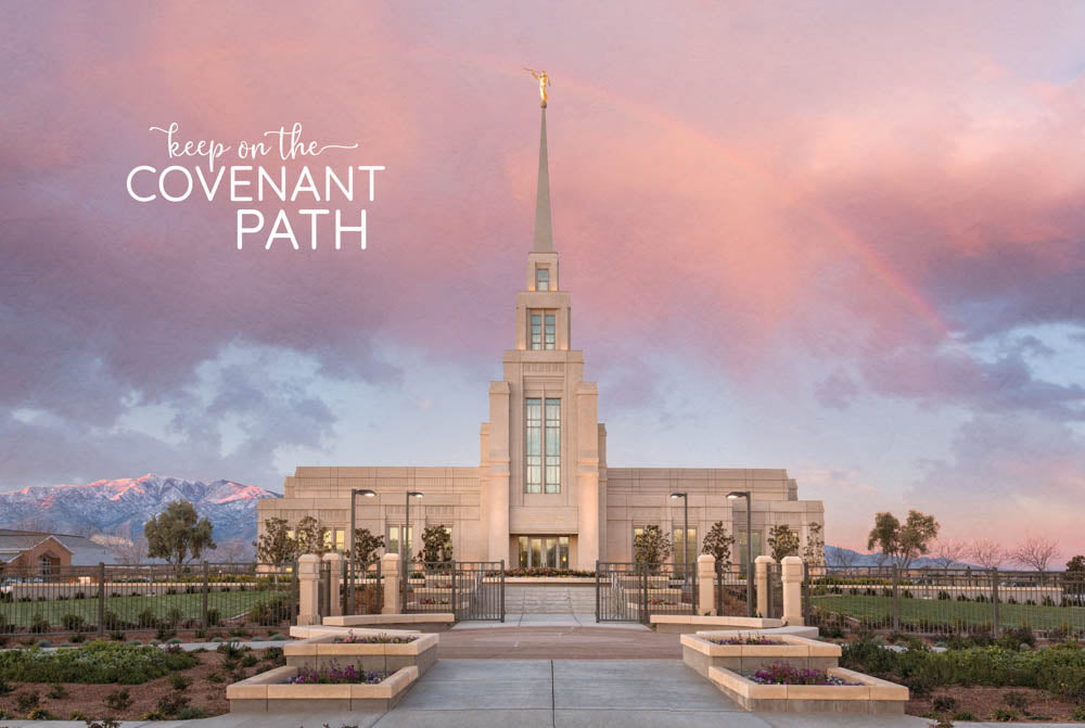 Gila Valley Temple - Gila Valley 12x18 repositionable poster