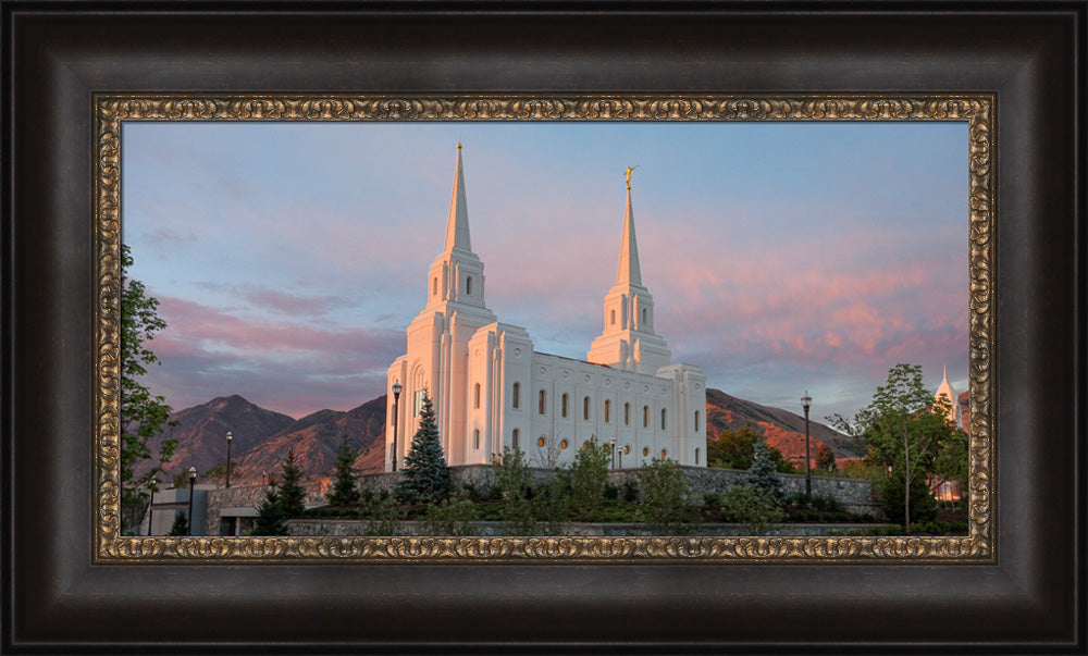 Brigham City Temple - Sunrise