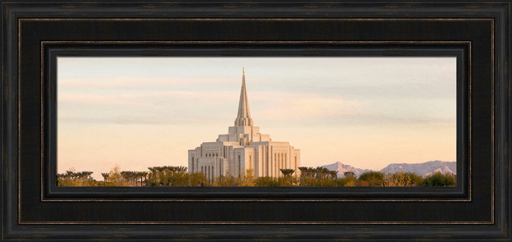 Gilbert Temple - Mountain Wide Panoramic