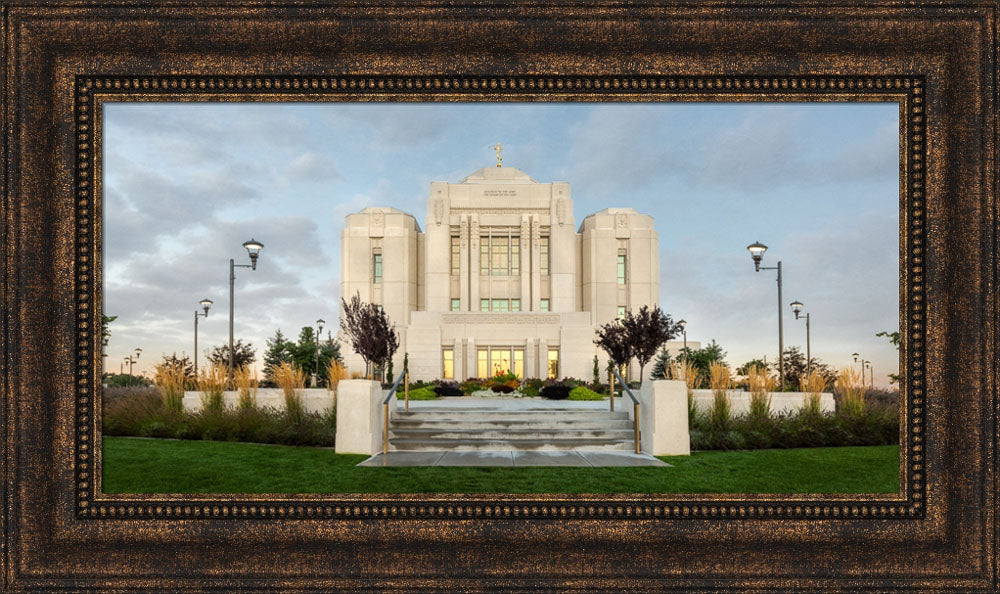 Meridian Temple - Morning Glow Panorama